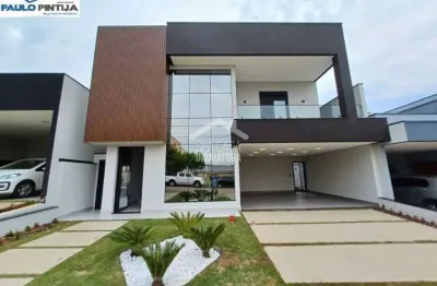 Lindo sobrado com 4 dormitórios, sendo 3 suítes e piscina no condomínio alto de itaici - indaiatuba/sp