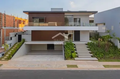 Sobrado com 4 suítes, escritório, home, piscina condomínio villa dos pinheiros