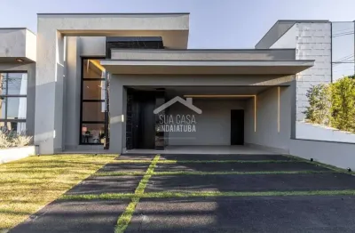 Casa nova com 3 suítes, escritorio e piscina em condomínio fechado