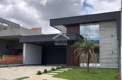 Casa em condomínio fechado com 3 quartos à venda no Residencial Milano, Indaiatuba 