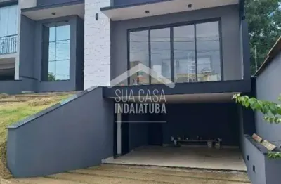 Casa nova com 3 suítes, closet e escritório em condomínio fechado