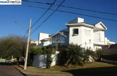 Sobrado com 6 dormitórios sendo 3 suítes no condomínio portal de itaici.