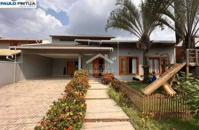 Casa térrea charmosa e aconchegante com 4 suítes no condomínio vila inglesa - indaiatuba/sp