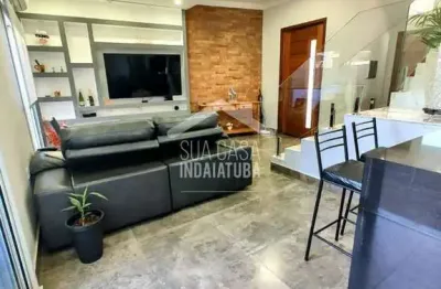 Sobrado a venda no condomínio vila rica com móveis planejados