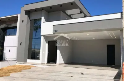 Casa em condomínio fechado com 3 quartos à venda no Jardim Panorama, Indaiatuba 