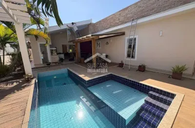 Casa terrea 4 quartos, escritório e piscina em condomínio de alto padrão em indaiatuba