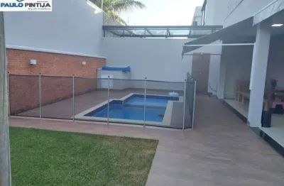 Sobrado com 4 suítes e piscina aquecida no condomínio panorama residência - indaiatuba/sp