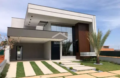 Casa de alto padrão a venda no condomínio villa sapezal em indaiatuba