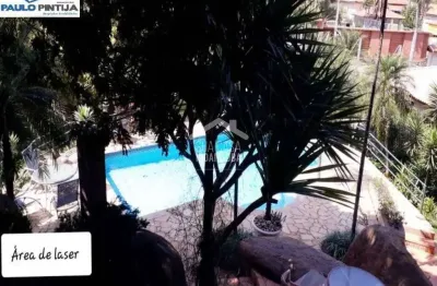 Chácara com 5 quartos e piscina no terras de itaici - estuda permuta