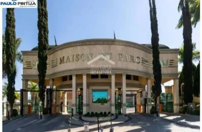 Casa em condomínio fechado à venda no Jardim Maison Du Parc, Indaiatuba 