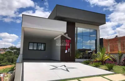 Casa em condomínio fechado com 3 quartos à venda no Jardim Park Real, Indaiatuba 