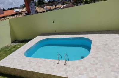 Casa em condomínio fechado com 4 quartos à venda na avenida praia de jaguaribe, vilas do atlantico, lauro de freitas, 450 m2 por r$ 1.200.000