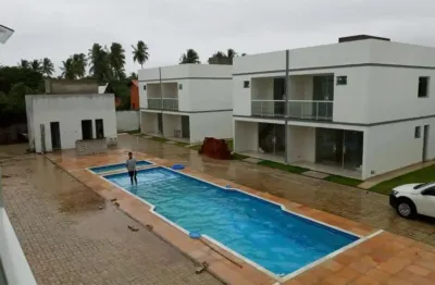 Casa em condomínio fechado com 3 quartos à venda na imbassai, imbassai, mata de são joão, 115 m2 por r$ 590.000