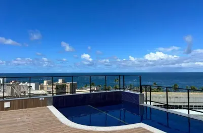 Apartamento com 1 quarto à venda na rua senta púa, ondina, salvador, 44 m2 por r$ 489.000