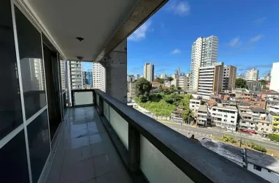 Apartamento com 4 quartos à venda na largo do campo grande, 156, campo grande, salvador, 219 m2 por r$ 1.050.000