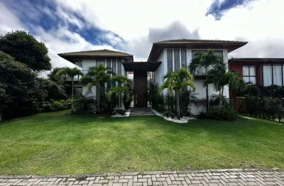 Casa em condomínio fechado com 5 quartos à venda na rua do sabiá, centro, mata de são joão, 360 m2 por r$ 2.900.000