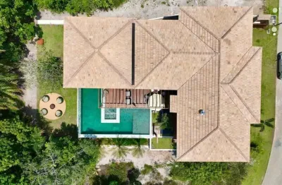 Casa em condomínio fechado com 6 quartos à venda na mata de são joão, centro, mata de são joão, 700 m2 por r$ 5.790.000