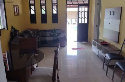 Casa em condomínio fechado com 3 quartos à venda na loteamento bosque do guaraipe qd12, monte gordo, camaçari, 62 m2 por r$ 320.000