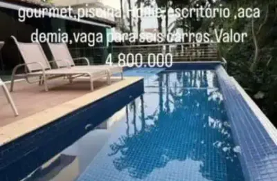 Casa em condomínio fechado com 4 quartos à venda na avenida alphaville, alphaville i, salvador, 450 m2 por r$ 4.800.000