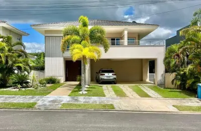 Casa em condomínio fechado com 3 quartos para alugar na avenida alphaville, alphaville (abrantes), camaçari, 296 m2 por r$ 15.000