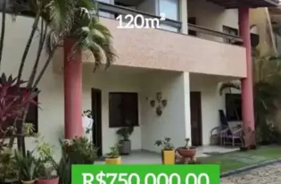 Casa em condomínio fechado com 4 quartos à venda na rua acapulco, praia do flamengo, salvador, 120 m2 por r$ 750.000