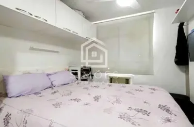 Apartamento para venda em rio de janeiro, anil, 2 dormitórios, 1 banheiro, 1 vaga