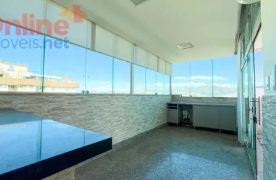 Cobertura duplex à venda – 4 quartos, 2 suíte, 4 vagas – santa inês