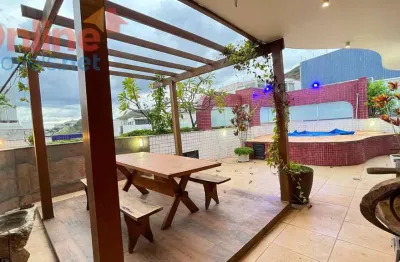 Cobertura duplex de 214m² à venda – 3 quartos, 1 suíte, 4 vagas – buritis.