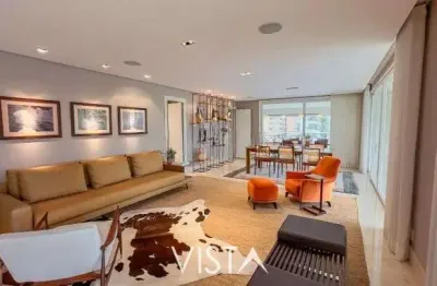 Apartamento a venda com 4 suítes  e 5 vagas no anália franco.