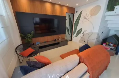 Apartamento cobertura em vila regente feijó, são paulo/sp