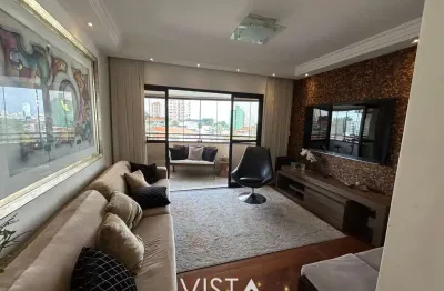 Apartamento totalmente mobiliado  para locação no jardim anália franco!!!