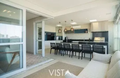 Apartamento para venda mobiliado 165m² | 3 suítes | 4 vagas