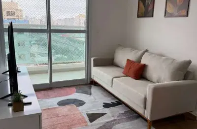 Apartamento para venda no tatuapé totalmente mobiliado ao lado do metro