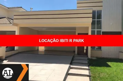 Casa térrea para locação no condomínio ibiti royal park, com 3 suítes, armários modulados em todos os cômodos e cozinha planejada