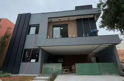 Sobrado diferenciado à venda  no condomínio aldeia da mata com 3 suítes, piscina e escritório