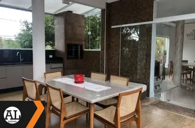 Excelente sobrado à venda no condomínio granja olga ii em sorocaba, localização privilegiada  são 4 suítes e piscina aquecida