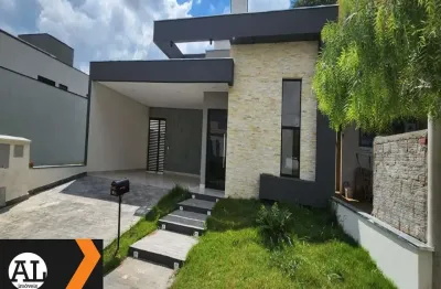 Linda casa a venda no condomínio ibiti reserva em sorocaba, com 3 suítes sendo uma com closet, cozinha planejada, piscina, lavabo, escritório, 4 vagas
