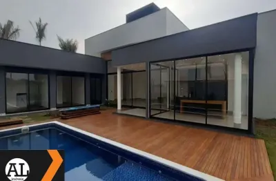 Maravilhosa casa casa térrea a venda no condomínio saint patrick em sorocaba um conceito aberto com 4 suítes