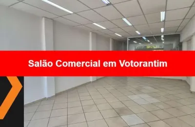 Salão, sala, escritório, depósito com 120 m2 para locação no centro de votorantim, há 2 quadras da av 31 de março, próximo ao campolim sorocaba