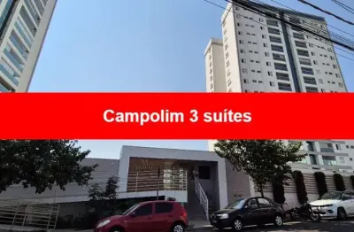 Apartamento para locação ou venda no condomínio Mont Royal em Sorocaba no Bairro Campolim com 3 suítes