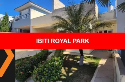 Casa térrea para locação no condomínio ibiti royal park em sorocaba, com 3 suítes, ar condicionado.
