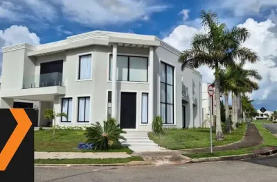 Casa sobrado de esquina para locação no exclusivo Condomínio Alphaville Nova Esplanada 3.