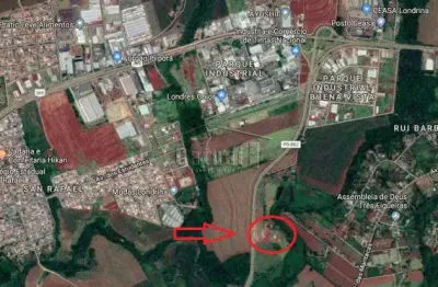 Terreno com 2 barracões à venda na br-369, entre londrina e ibiporã