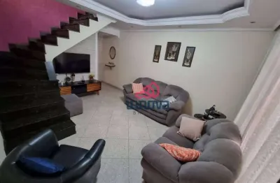 Sobrado com 3 dormitórios à venda, 219 m² por r$ 695.000,00 - vila carioca - guarulhos/sp