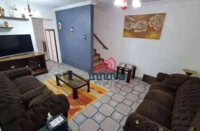 Sobrado com 3 dormitórios à venda, 171 m² por r$ 850.000,00 - vila são jorge - guarulhos/sp