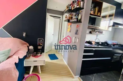 Apartamento com 2 dormitórios à venda, 37 m² por r$ 230.000,00 - jardim albertina - guarulhos/sp