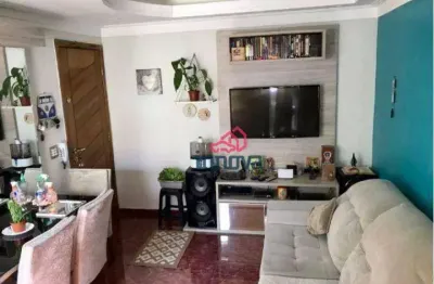 Apartamento com 2 dormitórios à venda, 65 m² por r$ 190.000,00 - parque santo antônio - guarulhos/sp