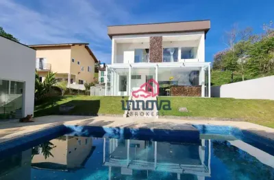 Casa com 4 dormitórios, 360 m² - venda por r$ 2.769.000,00 ou aluguel por r$ 8.500,00/mês - santa isabel - santa isabel/sp