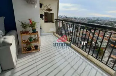Apartamento com 2 dormitórios à venda, 60 m² por r$ 520.000,00 - bom clima - guarulhos/sp