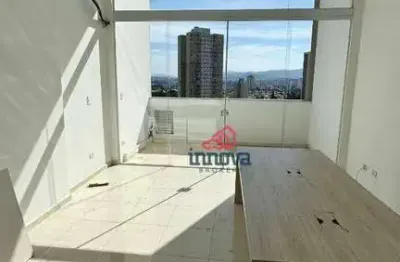 Sala para alugar, 33 m² por r$ 2.700,00/mês - jardim tijuco - guarulhos/sp